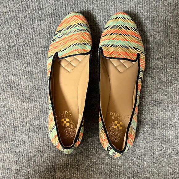 Vince Camuto Lilliana Flats Chevron Aztec Slip On Women's 7 B Multicolor - Picture 4 of 12